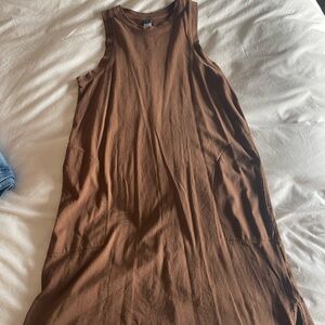 Old Navy Brown Sleeveless Maxi Dress